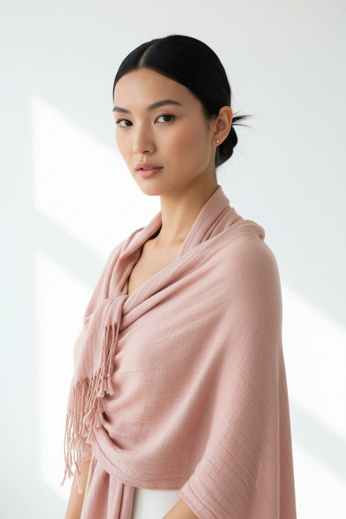 Acacia-Luxe Pashmina Shawl - Jewel Tones Collection