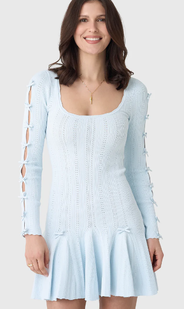 Seychelle Ribbed Pointelle Dress