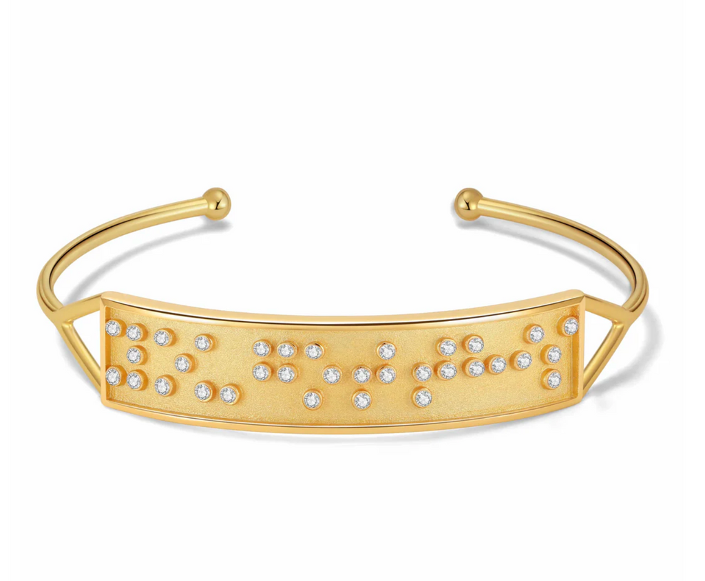 Touchstone* You Got This Cuff Gold