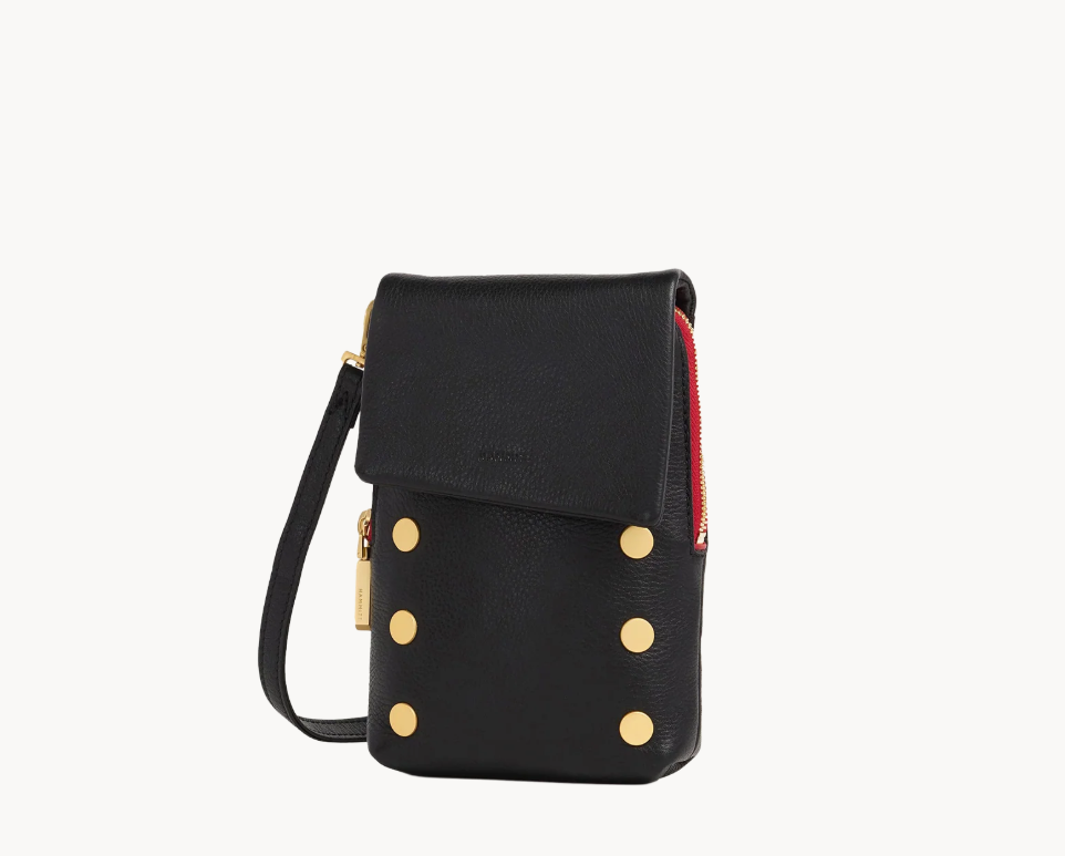 VIP Mobile-Black BG Red Zip
