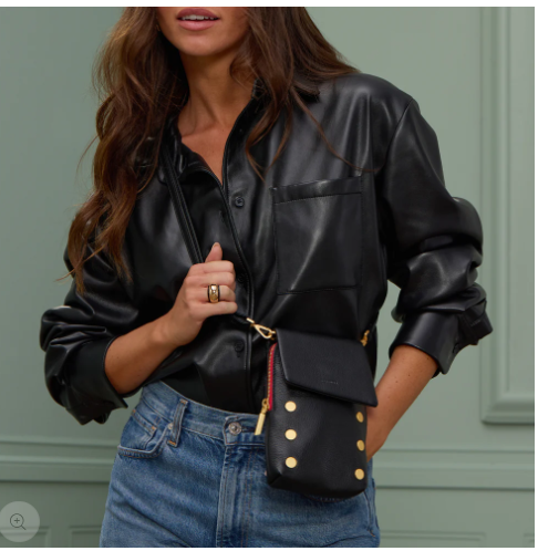 VIP Mobile-Black BG Red Zip