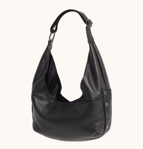 Tom Zip Med-Noir Smooth Raffia-GM