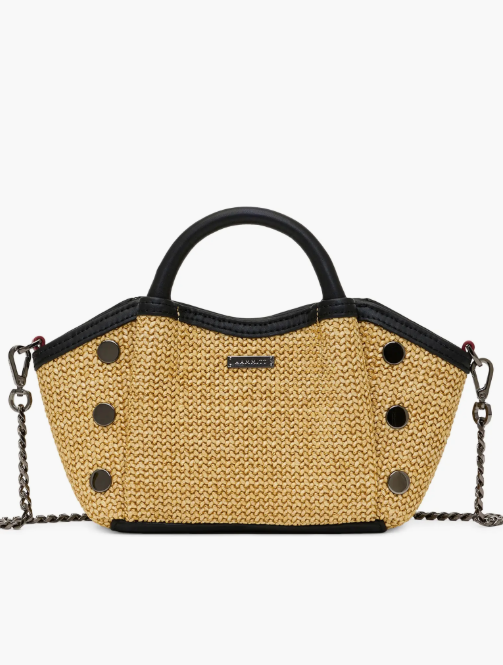 Paul Mini-Noir Smooth Raffia-GM