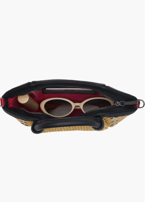 Paul Mini-Noir Smooth Raffia-GM