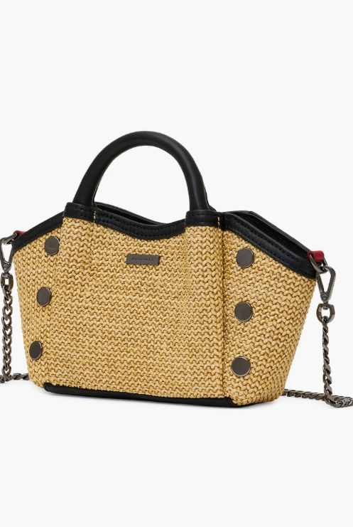 Paul Mini-Noir Smooth Raffia-GM