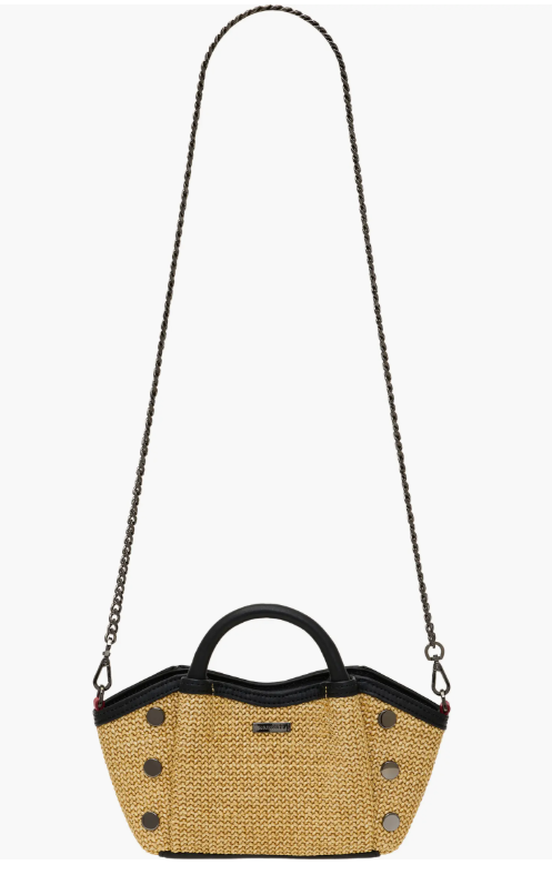 Paul Mini-Noir Smooth Raffia-GM