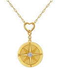 Saints & Saviors We Wander Compass Necklace