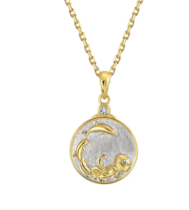 Wild Zodiac Aquarius Necklace