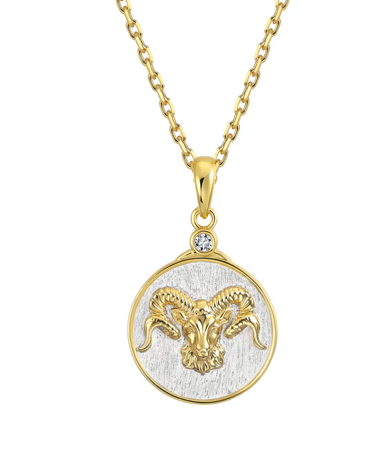 Wild Zodiac Aries Necklace