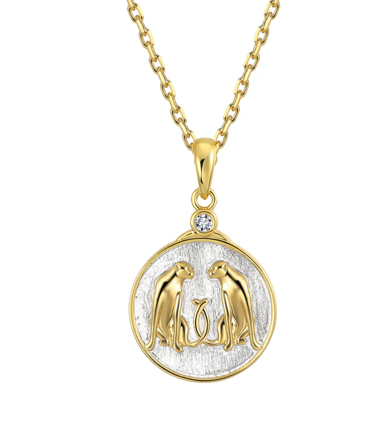 Wild Zodiac Gemini Necklace