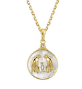 Wild Zodiac Gemini Necklace