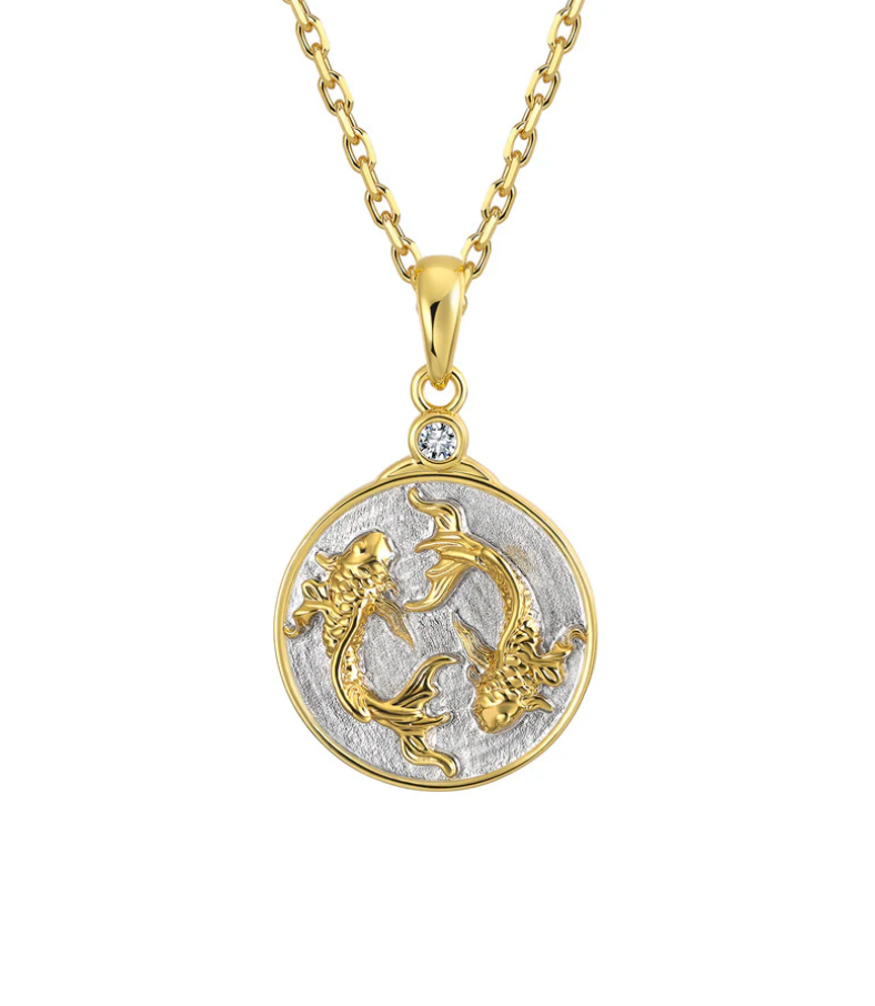 Wild Zodiac Pisces Necklace