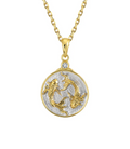 Wild Zodiac Pisces Necklace