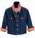 Vintage Silk Blue Dark Denim-Louis Vuitton OrangePINK