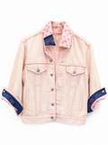 Vintage silk Pink Denim-Louis Vuitton
