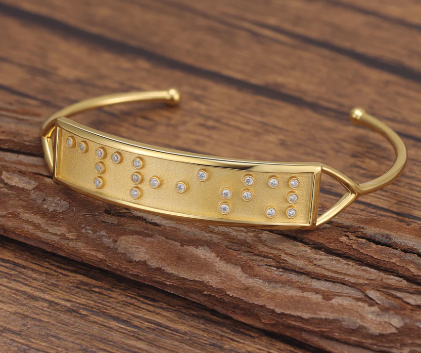 Touchstone* Clarity Cuff Gold