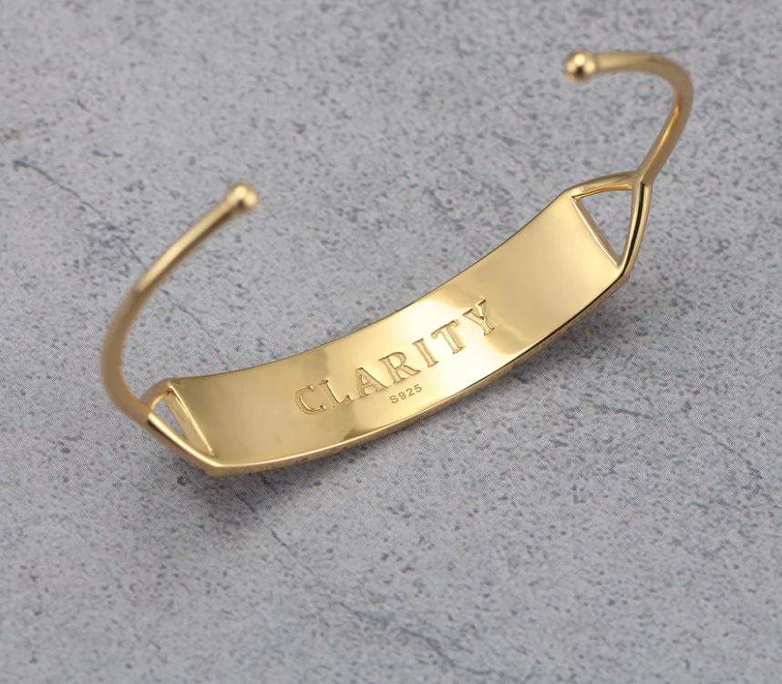 Touchstone* Clarity Cuff Gold