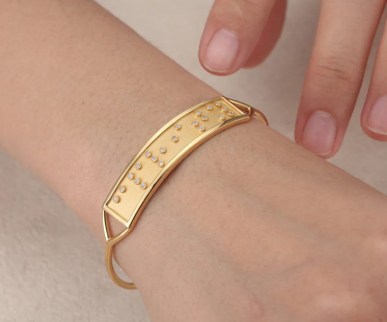 Touchstone* Clarity Cuff Gold