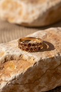 RL-Mandarin Garnet Ring in Sterling Silver