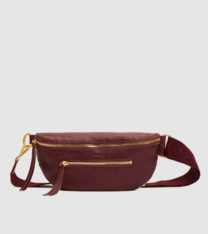 Charles Crossbody med Cherrywood Pebble/Brushed Gold