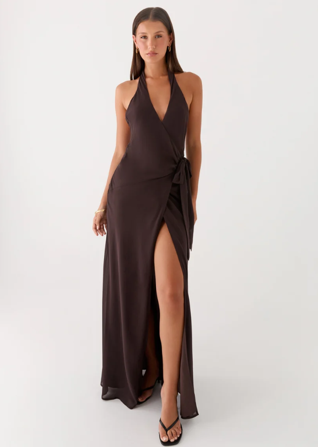 SD-380 ACACIA-SAHARA BROWN GOWN