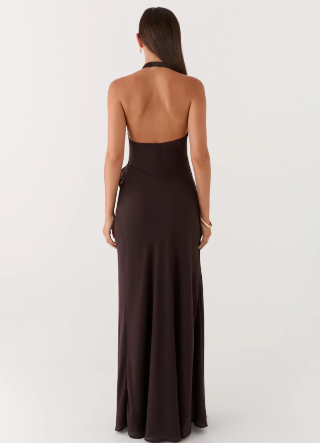 SD-380 ACACIA-SAHARA BROWN GOWN