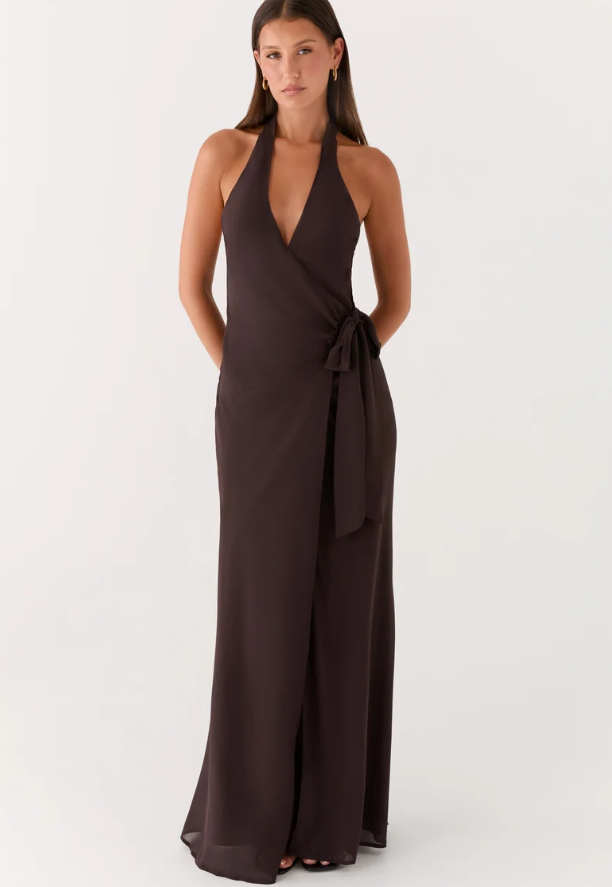 SD-380 ACACIA-SAHARA BROWN GOWN