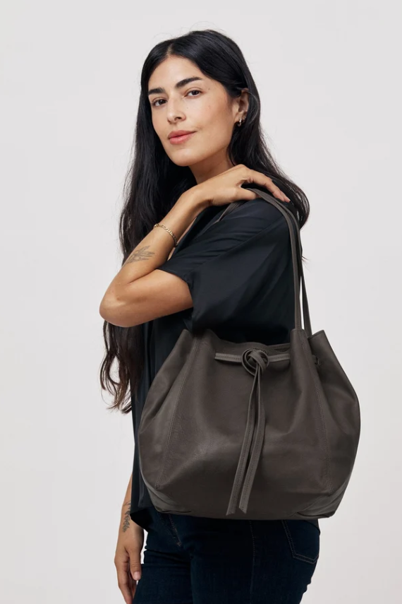 Florence tote-Grey Aniline