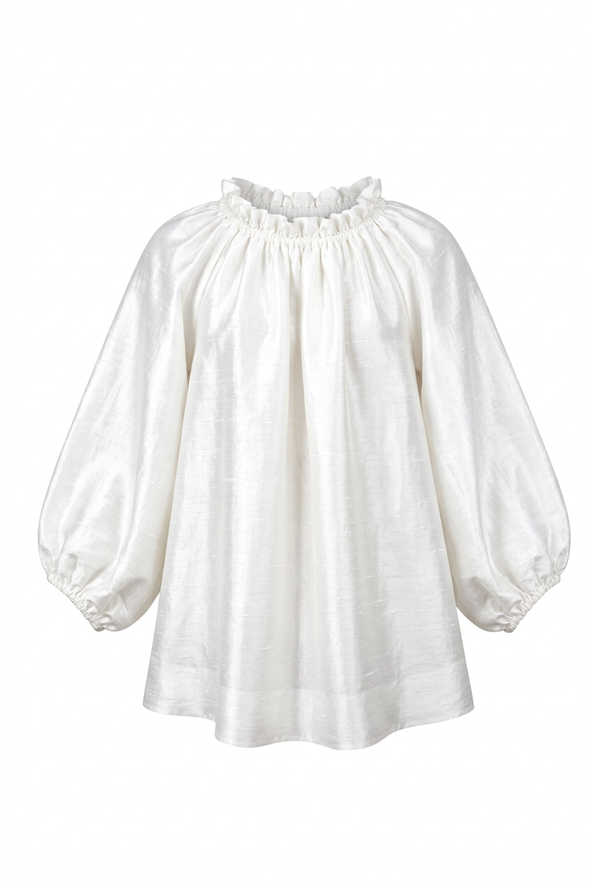 Worth Mini Dress | Silk Dupioni