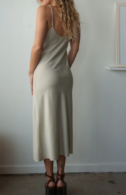 Leo Slip Dress Sand