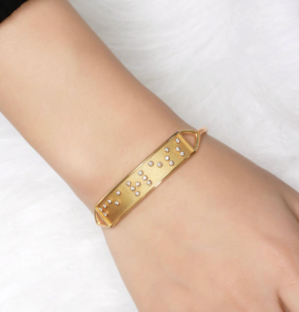 Touchstone* You Got This Cuff Gold