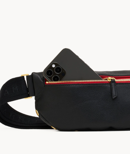Charles Crossbody Med-Black-BG-R Zip