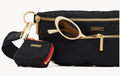 Charles Crossbody Med-Black Nylon Cargo