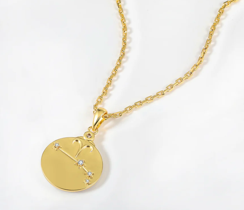 Wild Zodiac Aries Necklace