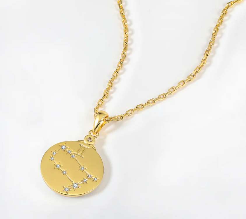 Wild Zodiac Gemini Necklace