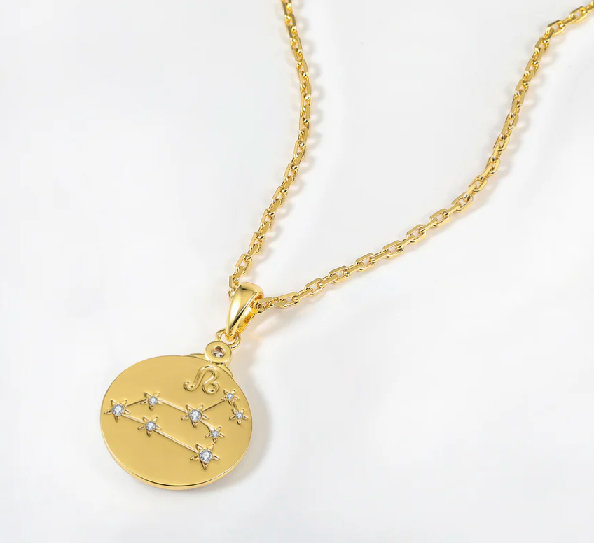 Wild Zodiac Leo Necklace