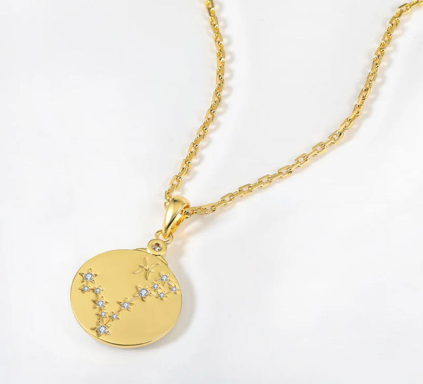 Wild Zodiac Pisces Necklace