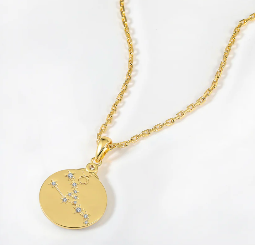 Wild Zodiac Taurus Necklace