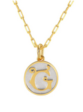 Dainty Fancy Initial Pendant Necklace G