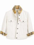 vINTAGE WHITE DENIM-BURBERRY