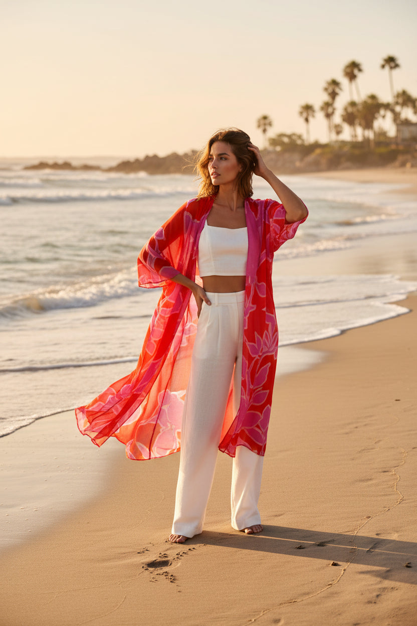 Acacia-Kimono Duster